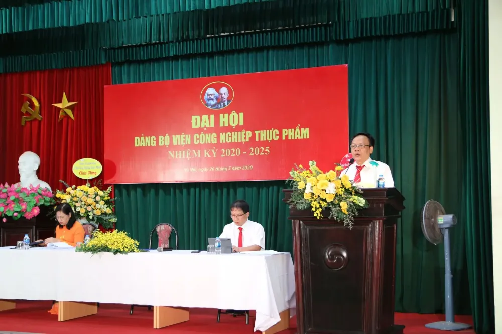 Đại Hội Đảng Bộ Viện Công Nghiệp Thực Phẩm