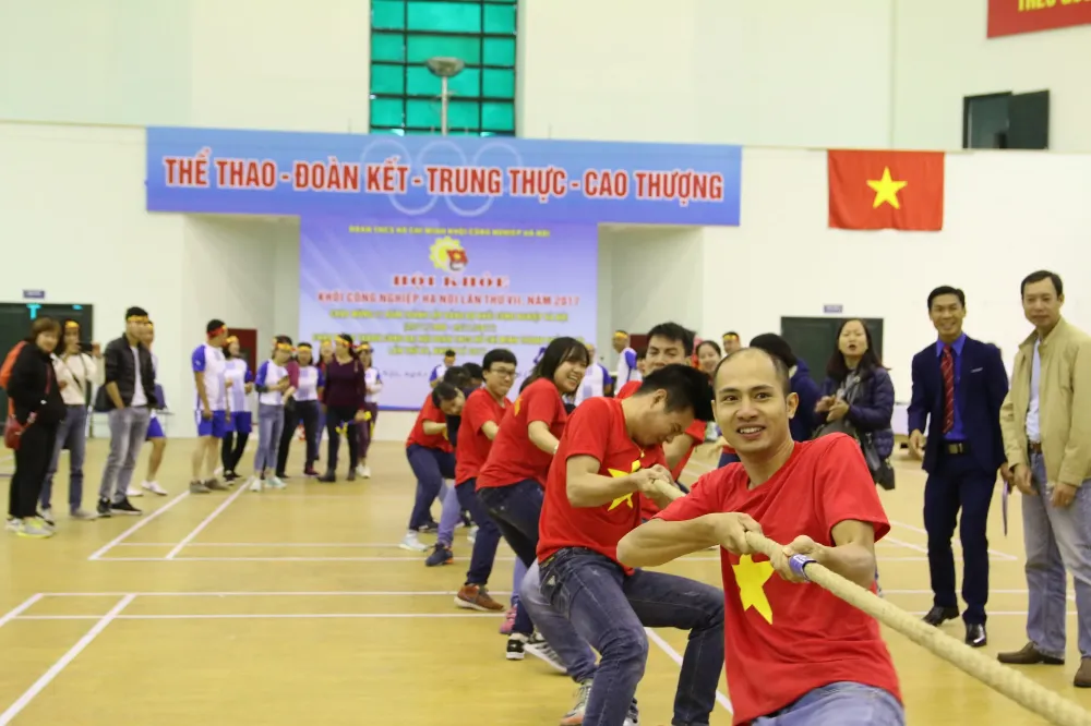 Đoàn Tn Viện Tham Gia Hội Khỏe Khối Công Nghiệp Hà Nội Lần Thứ Vii Năm 2017