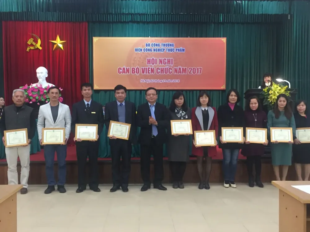 Hội Nghị Cán Bộ Viên Chức Viện Công Nghiệp Thực Phẩm Năm 2017