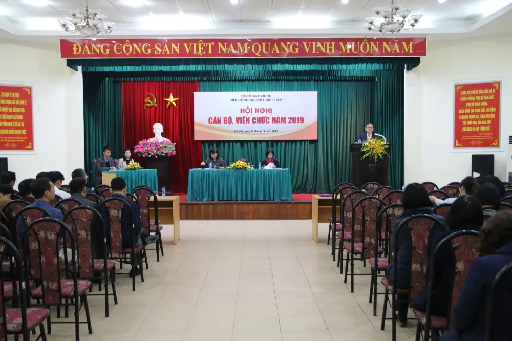 Hội Nghị Tổng Kết Công Tác Viện Năm 2019 Và Triển Khai Nhiệm Vụ Năm 2020