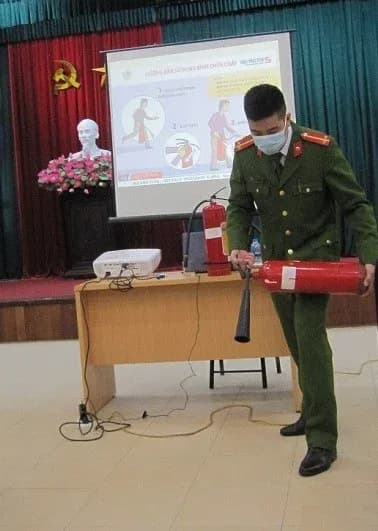 Tập Huấn Công Tác Phòng Cháy Chữa Cháy Năm 2021