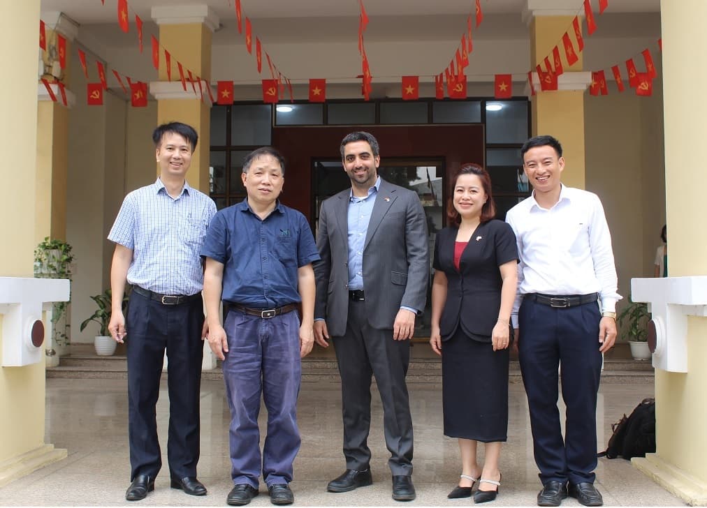 Tham tán Kinh tế và Thương mại Israel đến Thăm và Làm việc tại Viện Công nghiệp thực phẩm