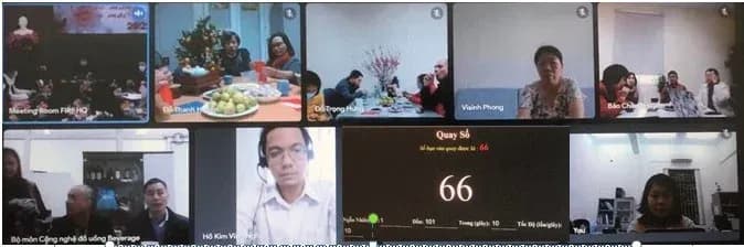 Viện Công Nghiệp Thực Phẩm Gặp Mặt Trực Tuyến Đầu Xuân Nhâm Dần 2022