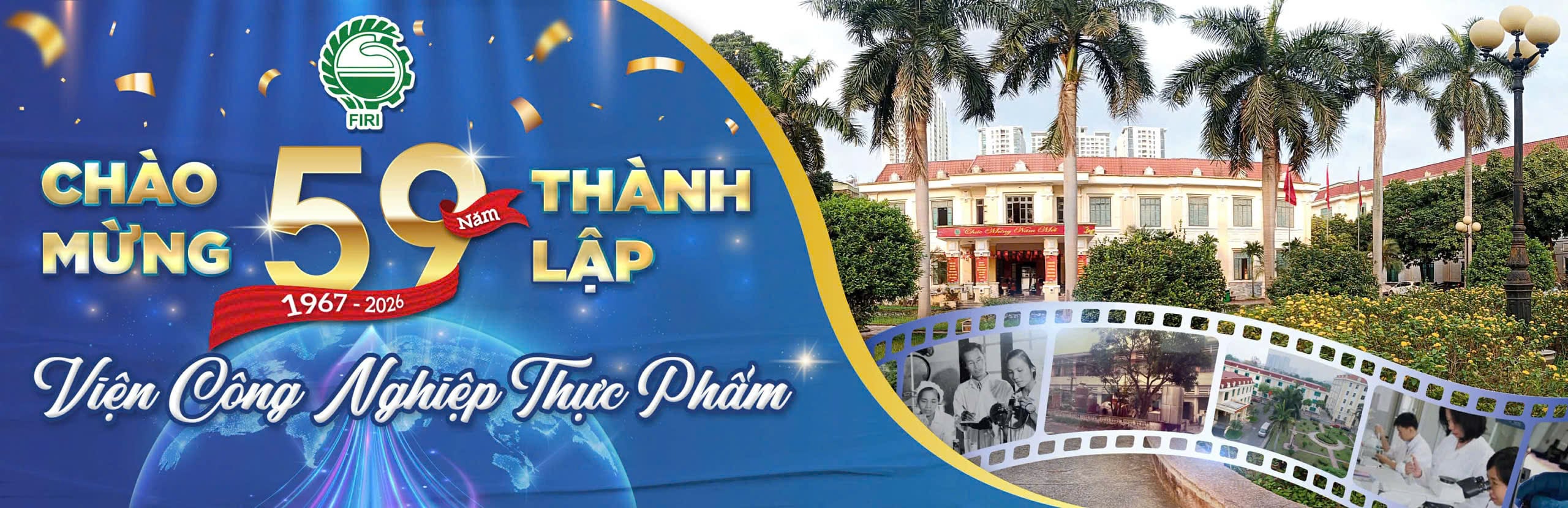 Kỷ niệm 59 năm thành lập Viện Công nghiệp Thực phẩm (1967 - 2026)