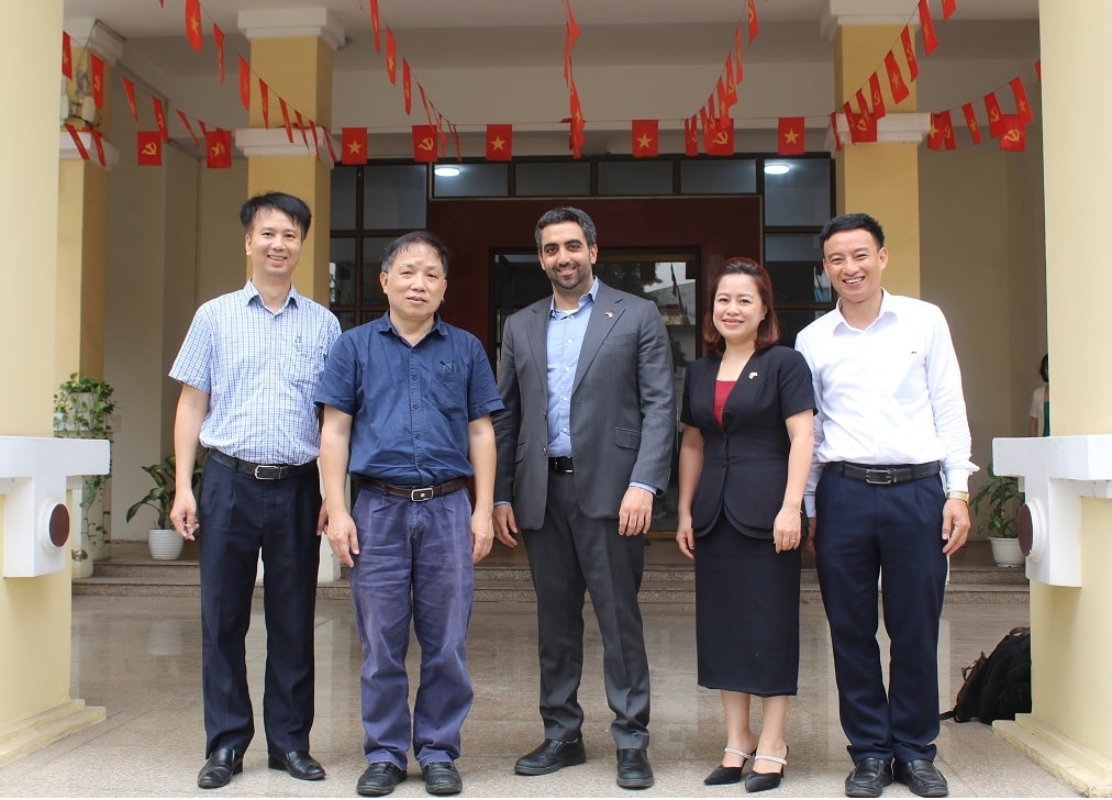 Tham tán Kinh tế và Thương mại Israel đến Thăm và Làm việc tại Viện Công nghiệp thực phẩm